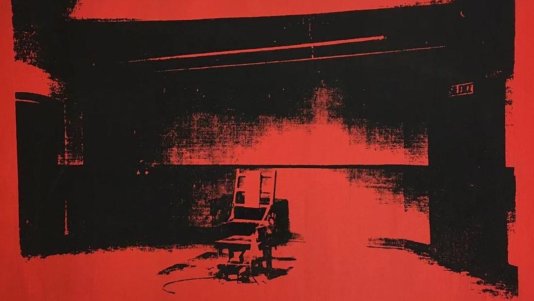 'Little Electric Chair' by Andy Warhol