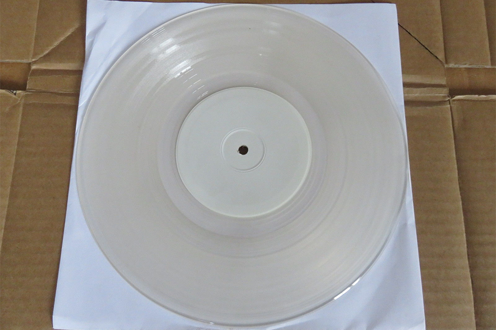 An image of a rare White Stripes vinyl that is up for sale