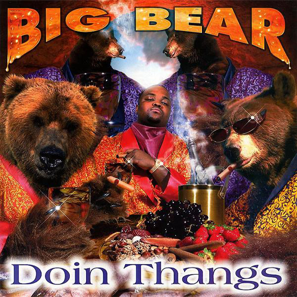 Album cover for Big Bear's 'Doin Thangs'
