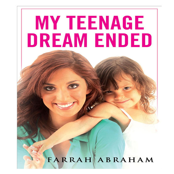 Album cover for Farrah Abraham's 'My Teenage Dream Ended'