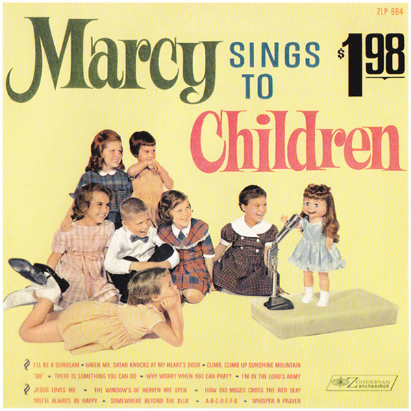 Album cover for Marcy's 'Marcy Sings To Children'