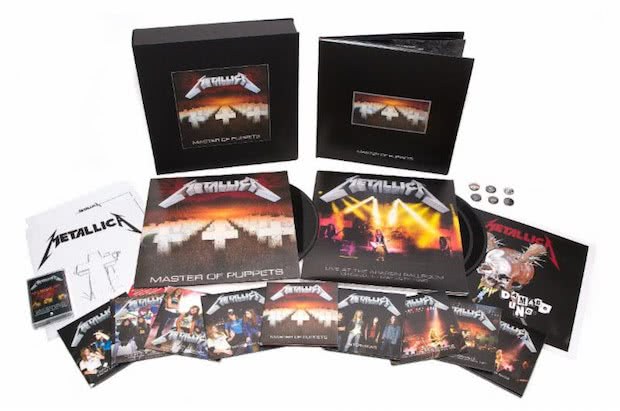 Metallica's deluxe Master of Puppets box set