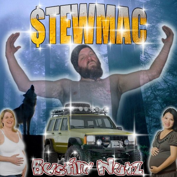Album cover for $tewmac's 'Bustin’ Nuts'