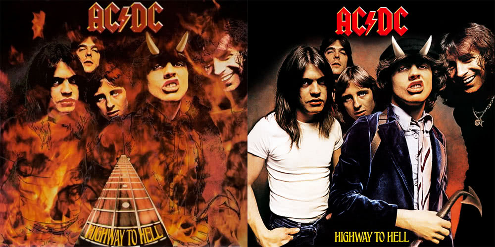 The Australian and international versions of AC/DC’s ‘Highway To Hell’