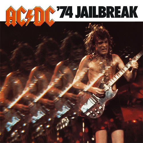 The cover of AC/DC’s ’’74 Jailbreak’ EP