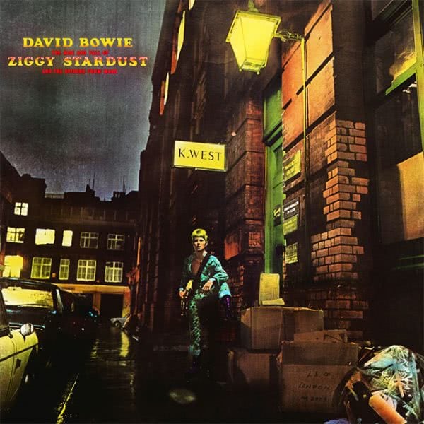 The cover to David Bowie's fifth album, 'The Rise And Fall Of Ziggy Stardust And The Spiders From Mars'