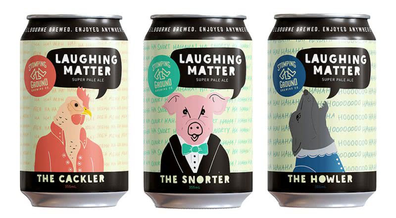 Stomping Ground's Laughing Matter super-pale ale