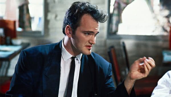 Quentin Tarantino in a shot from his 1992 film, 'Reservoir Dogs'
