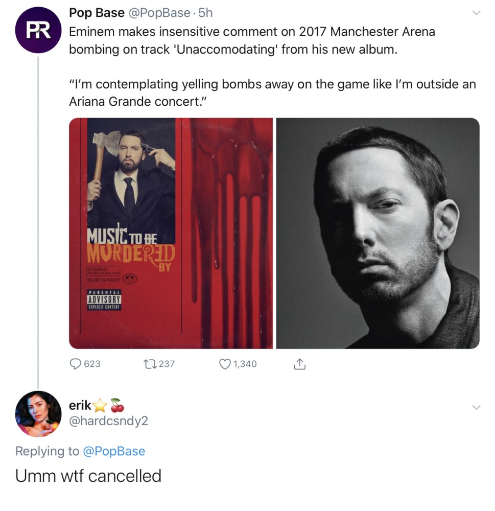 Eminem Cancelled