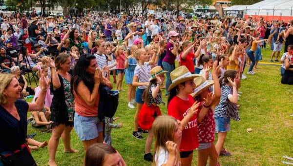 The Git Up challenge at Tamworth Country Music Festival