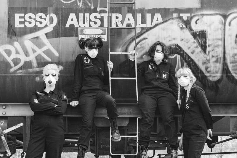 Image of Australian rock outfit Glitoris