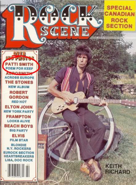 Cover of Rock Scene Magazine
