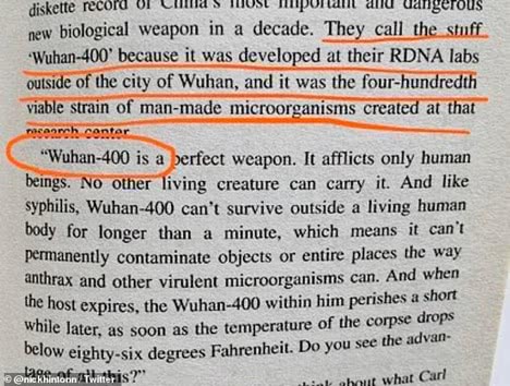 wuhan mentioned in book