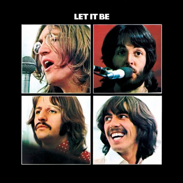 Cover art for The Beatles album 'Let It Be'