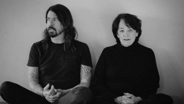 Dave Grohl and his mother